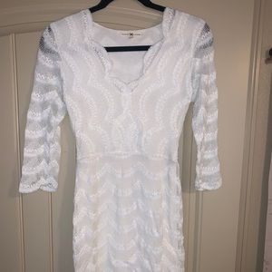 White Nightcap Lace Dress- perfect for brides!